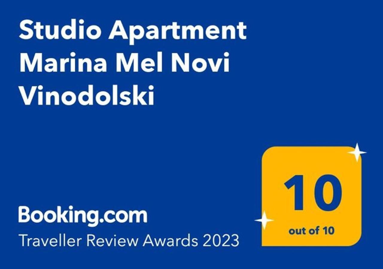 Studio Apartment Marina Mel Novi Vinodolski Exterior foto